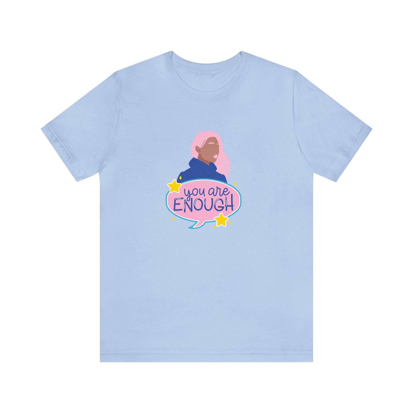 'You Are Enough' Short Sleeve T-shirt - LOVE Women Collection