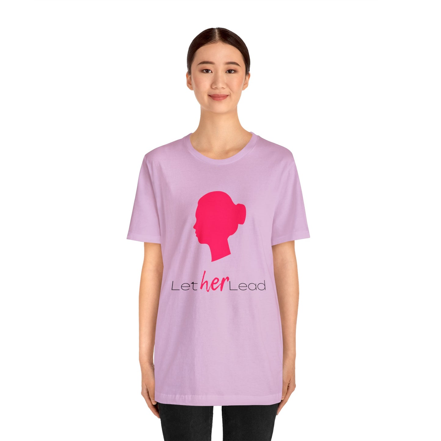 'Let Her Lead' Short Sleeve T-shirt - LOVE Women Collection