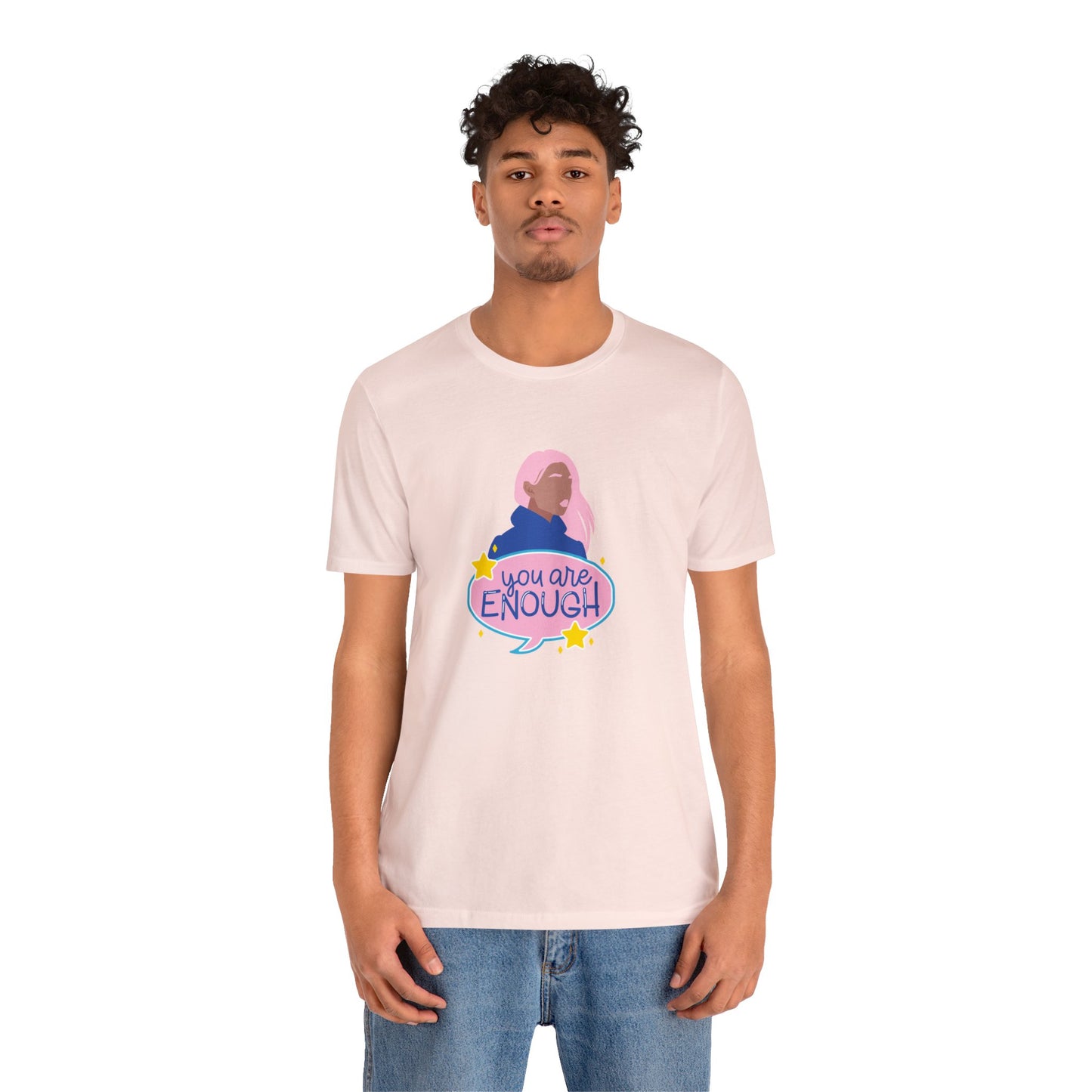 'You Are Enough' Short Sleeve T-shirt - LOVE Women Collection
