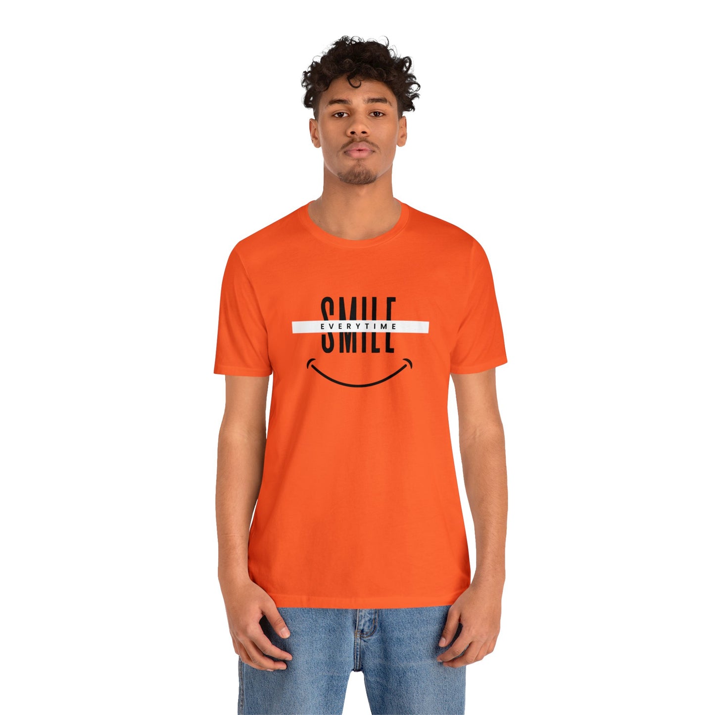 'Smile Everytime' Unisex Cotton T-shirt - Human Rights Fighter Collection