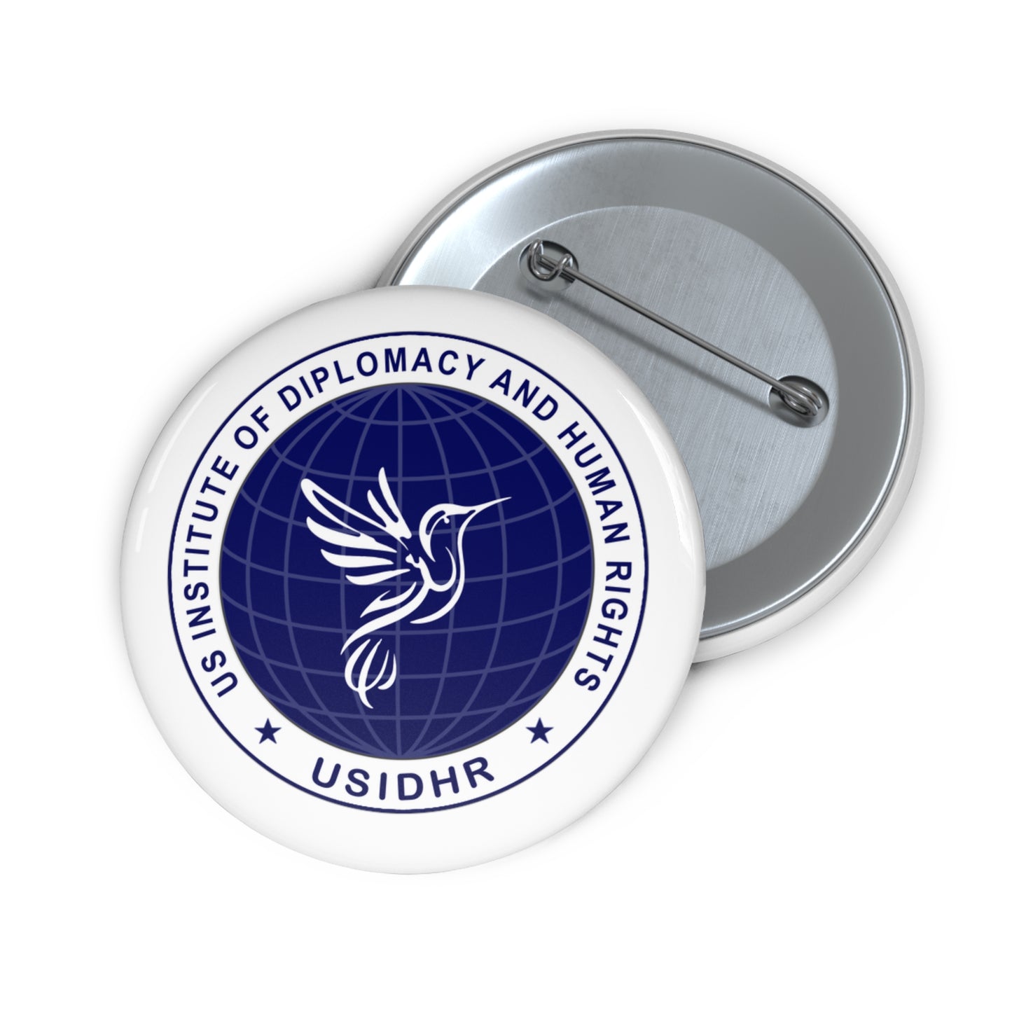 USIDHR Custom Pin button