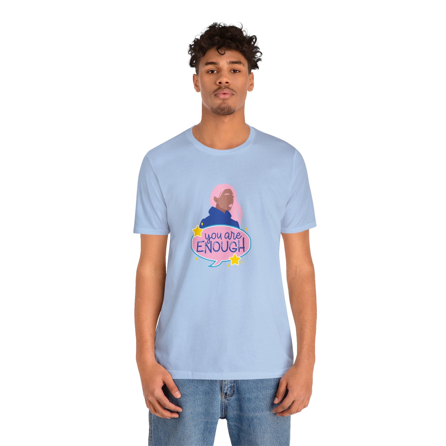 'You Are Enough' Short Sleeve T-shirt - LOVE Women Collection