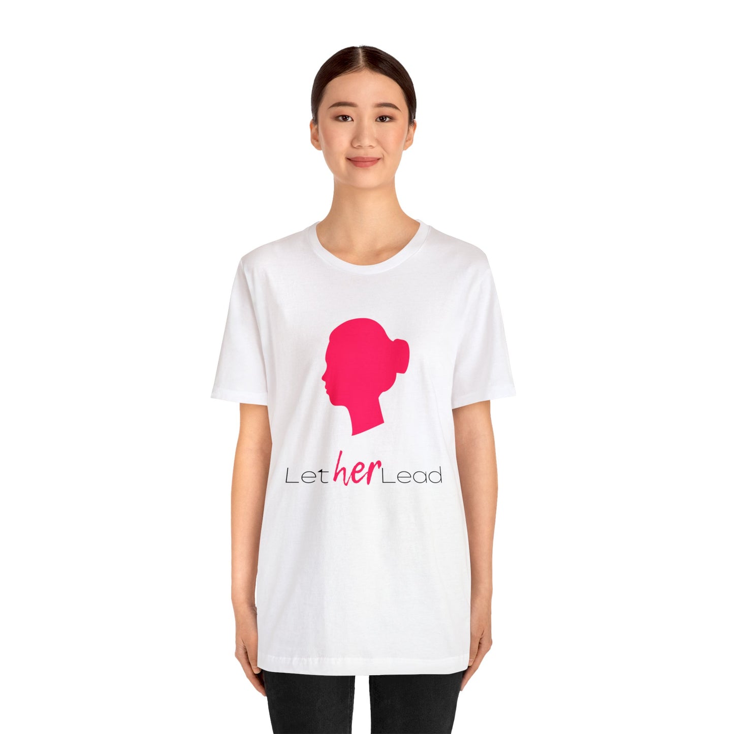 'Let Her Lead' Short Sleeve T-shirt - LOVE Women Collection