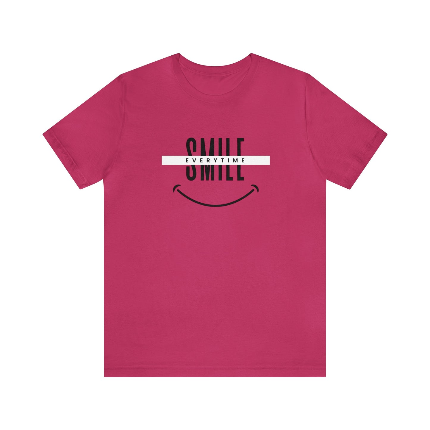 'Smile Everytime' Unisex Cotton T-shirt - Human Rights Fighter Collection
