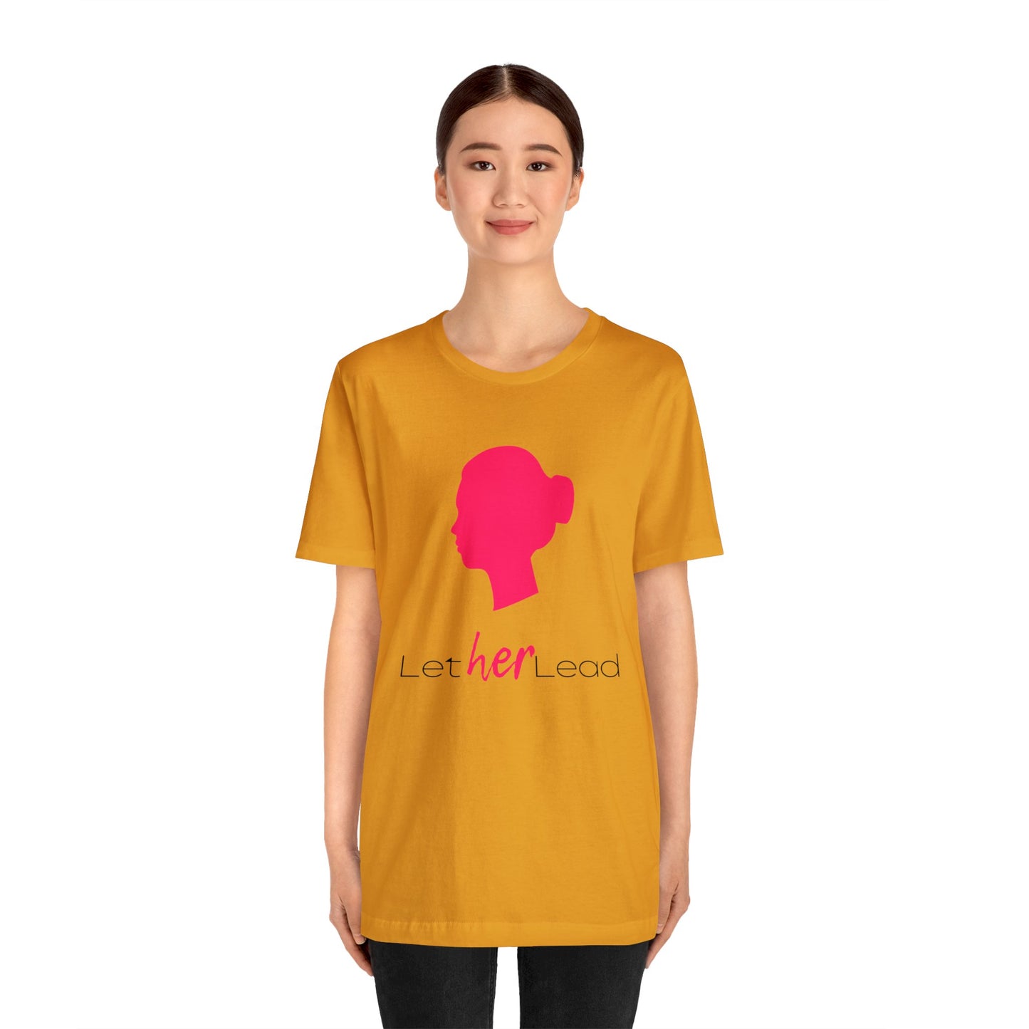 'Let Her Lead' Short Sleeve T-shirt - LOVE Women Collection