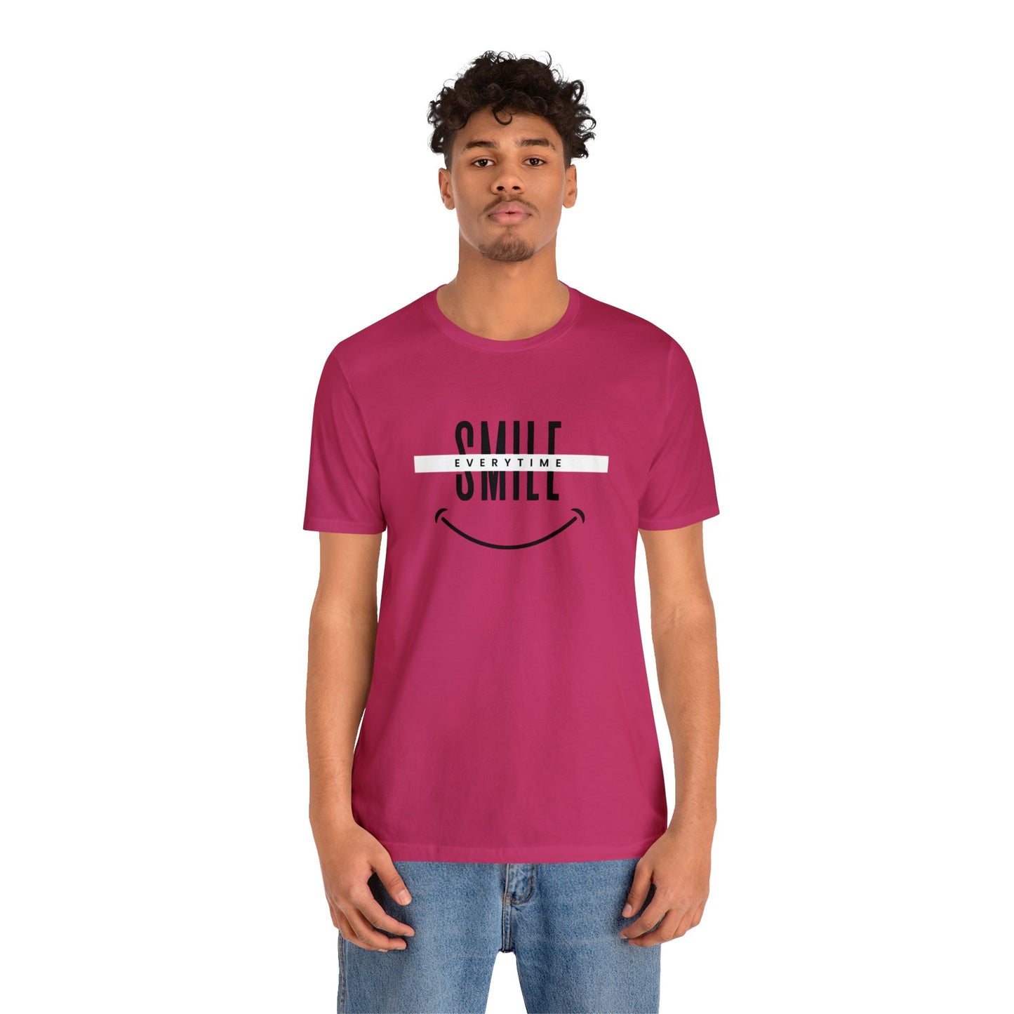 'Smile Everytime' Unisex Cotton T-shirt - Human Rights Fighter Collection