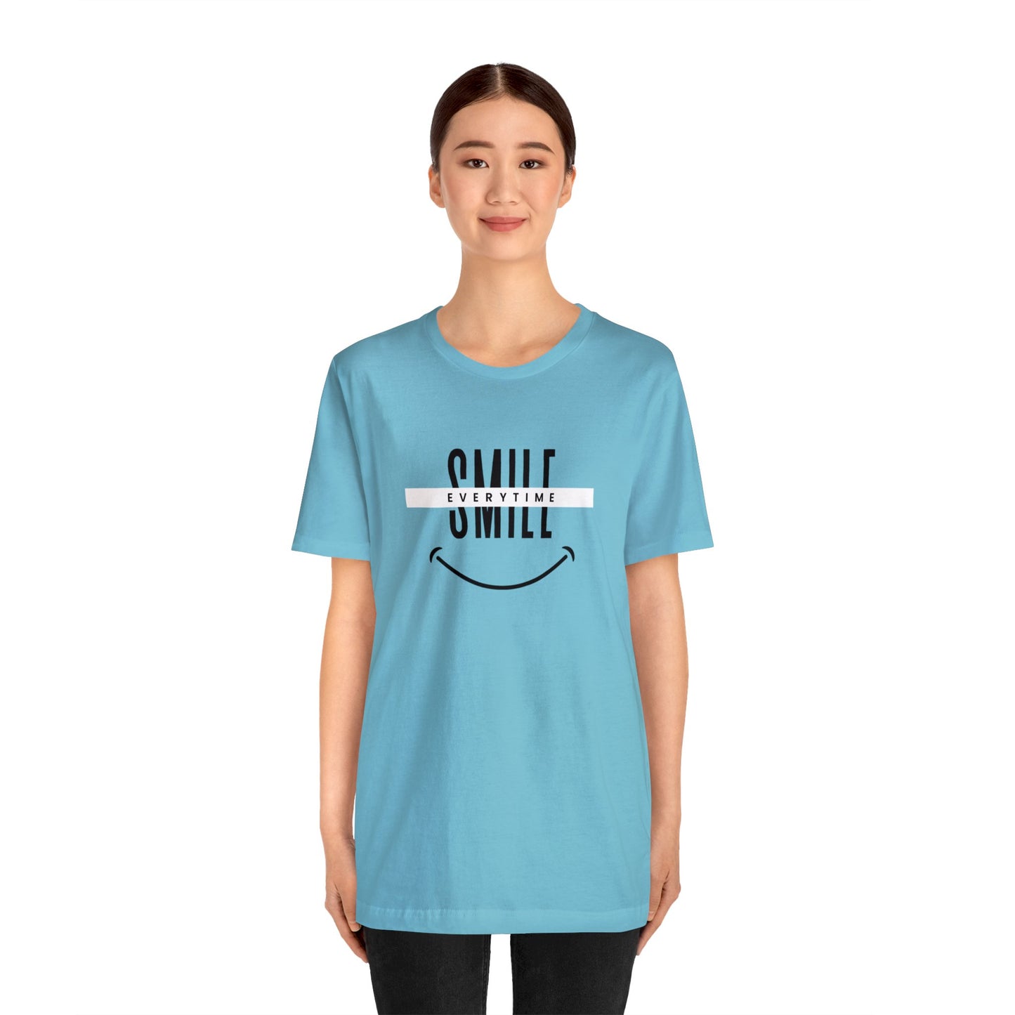 'Smile Everytime' Unisex Cotton T-shirt - Human Rights Fighter Collection