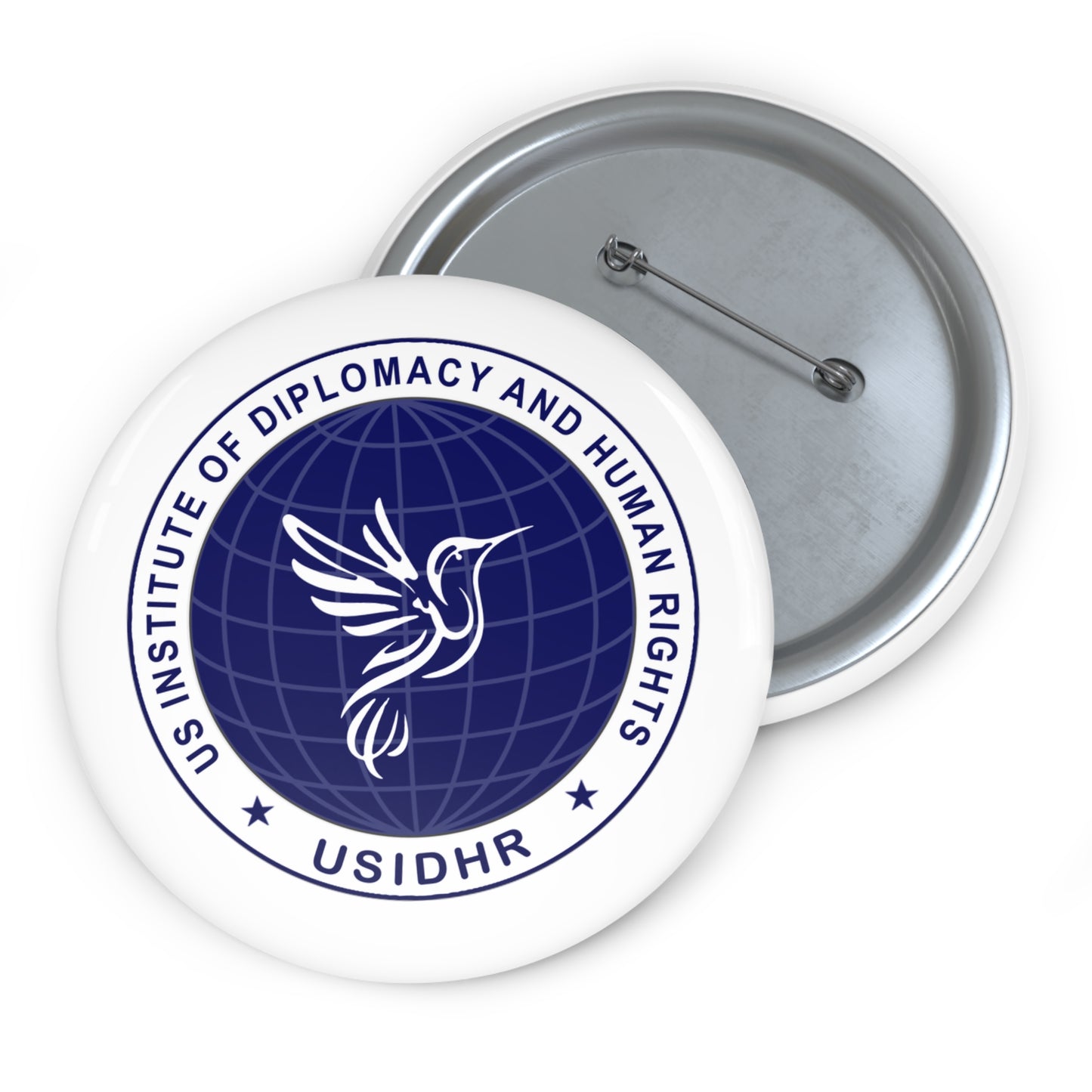 USIDHR Custom Pin button