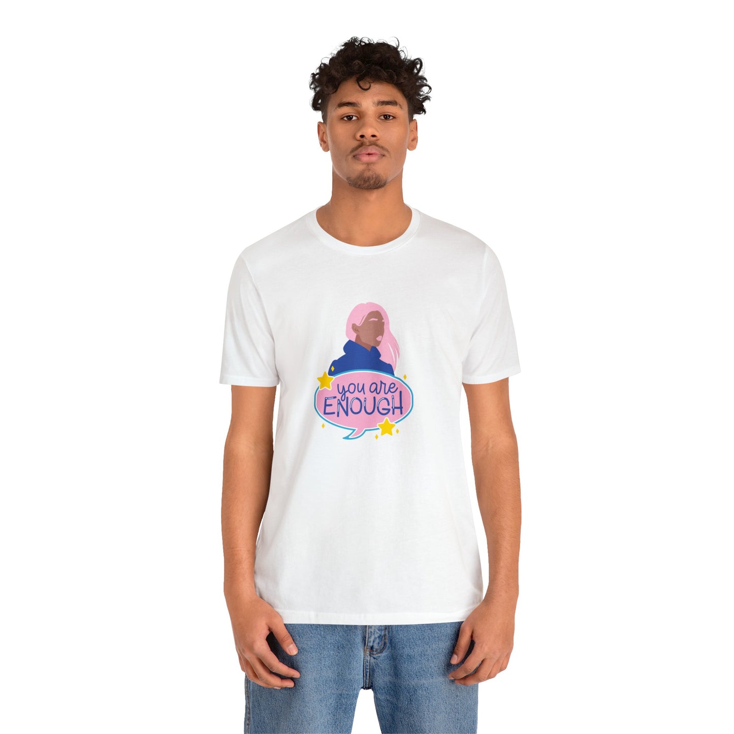 'You Are Enough' Short Sleeve T-shirt - LOVE Women Collection