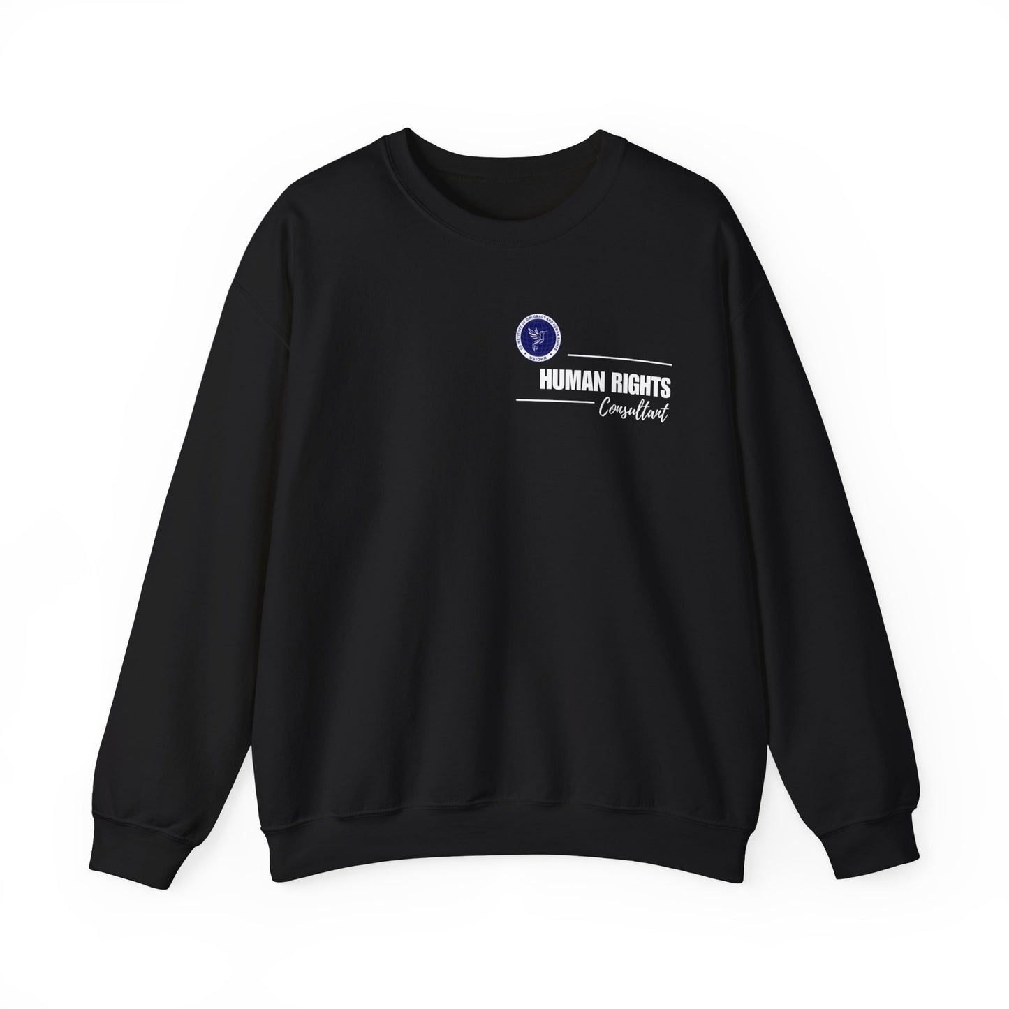 Human Rights Consultant Crewneck Sweatshirt Pure Comfort