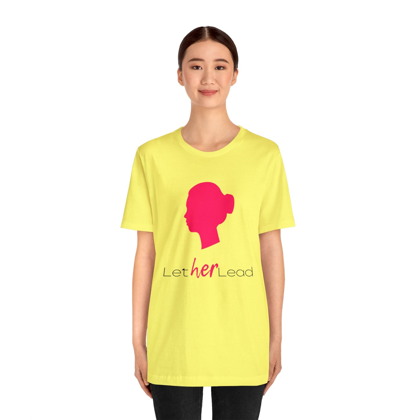 'Let Her Lead' Short Sleeve T-shirt - LOVE Women Collection