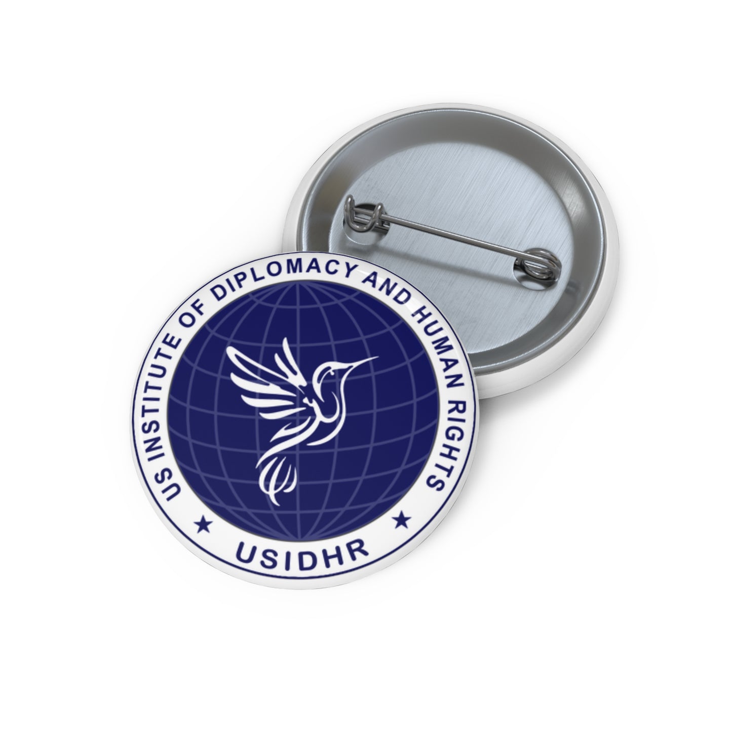 USIDHR Custom Pin button