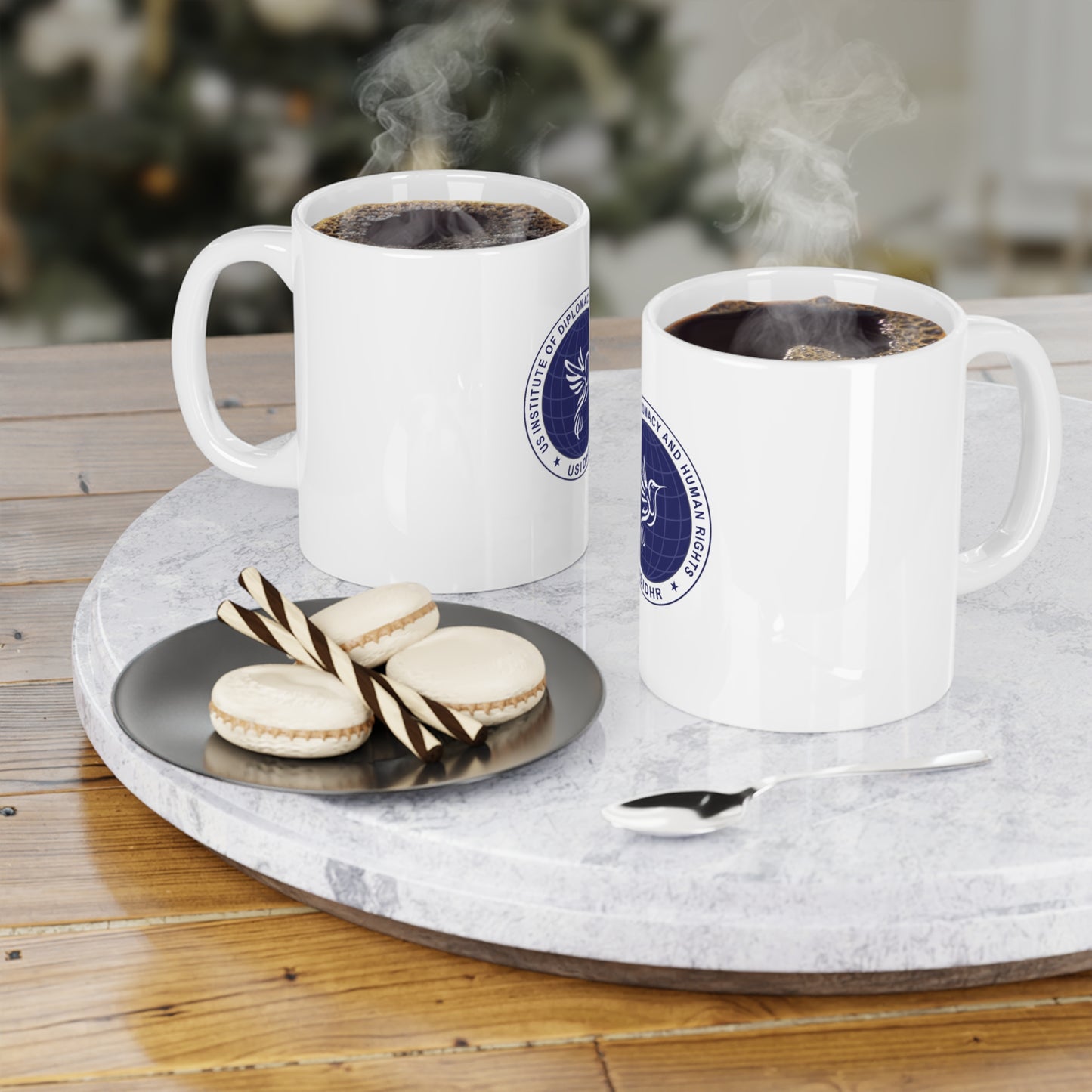 USIDHR Blue Logo Mug