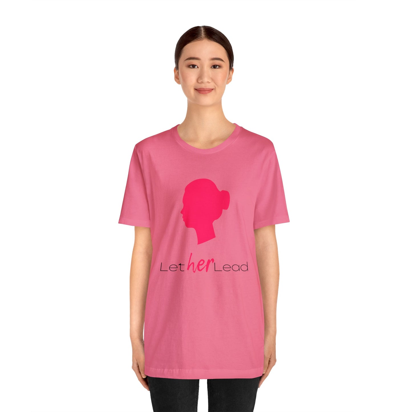 'Let Her Lead' Short Sleeve T-shirt - LOVE Women Collection