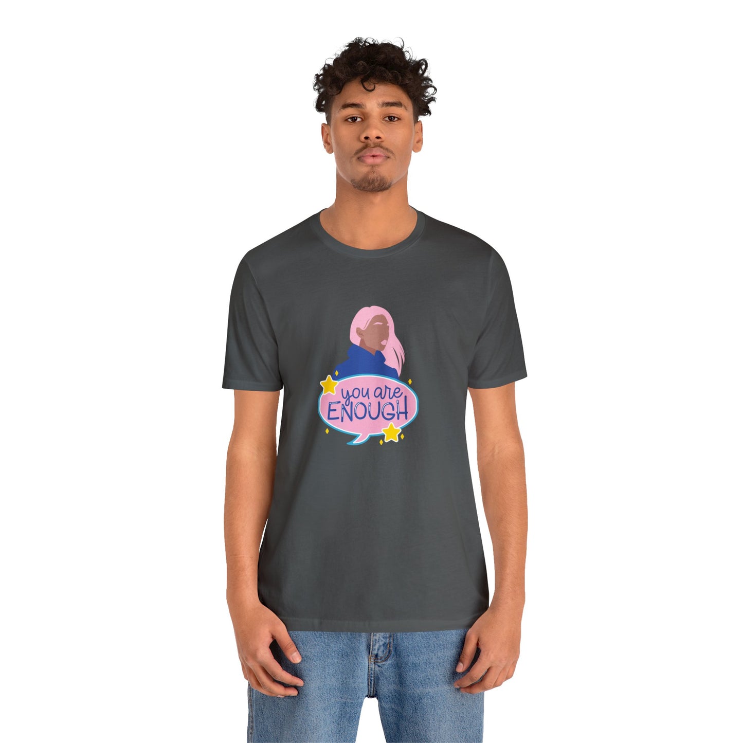 'You Are Enough' Short Sleeve T-shirt - LOVE Women Collection