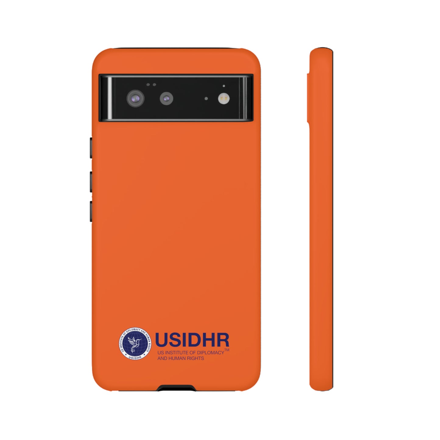 Orange USIDHR Phone Case (compatible with iPhone, Samsung, Google models)