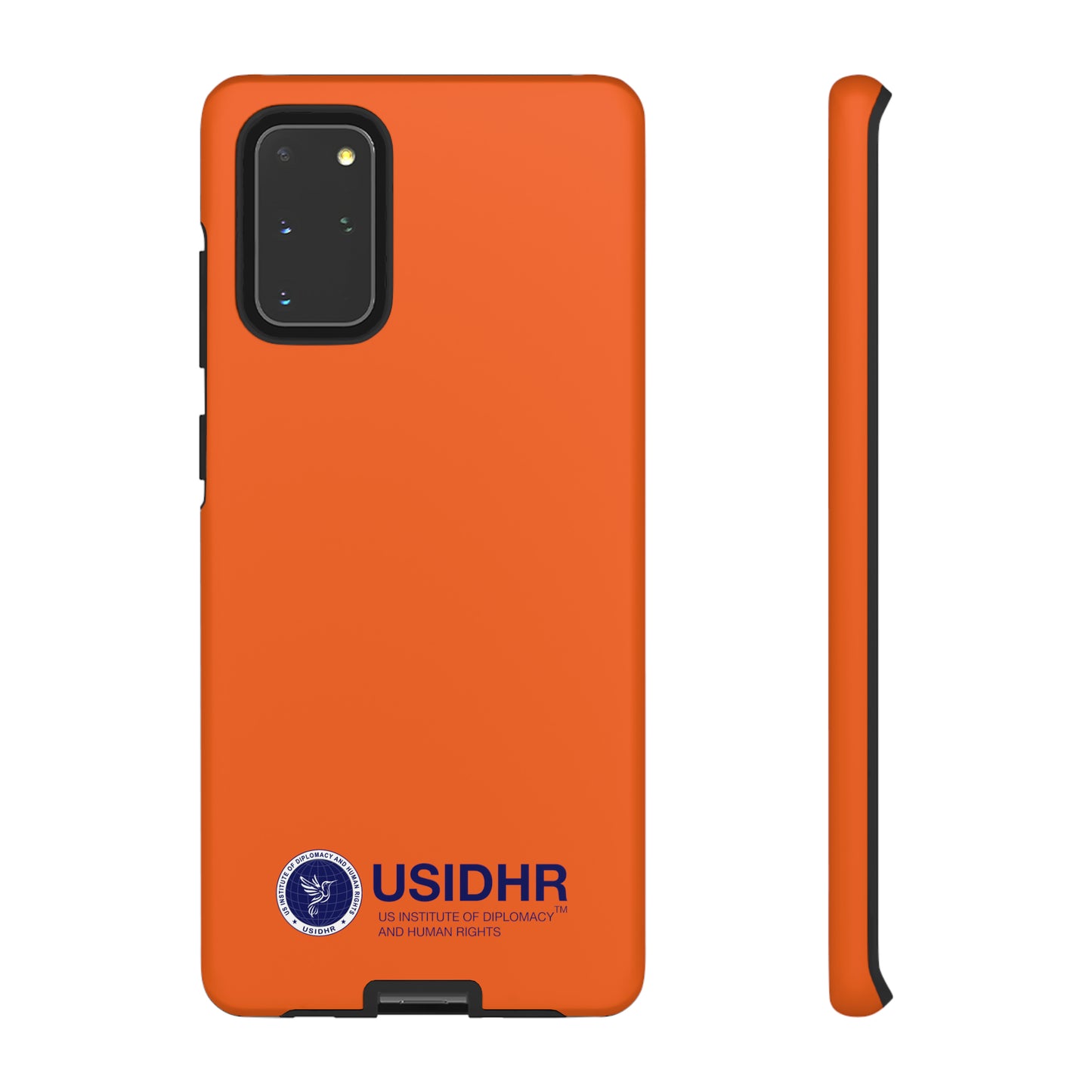 Orange USIDHR Phone Case (compatible with iPhone, Samsung, Google models)