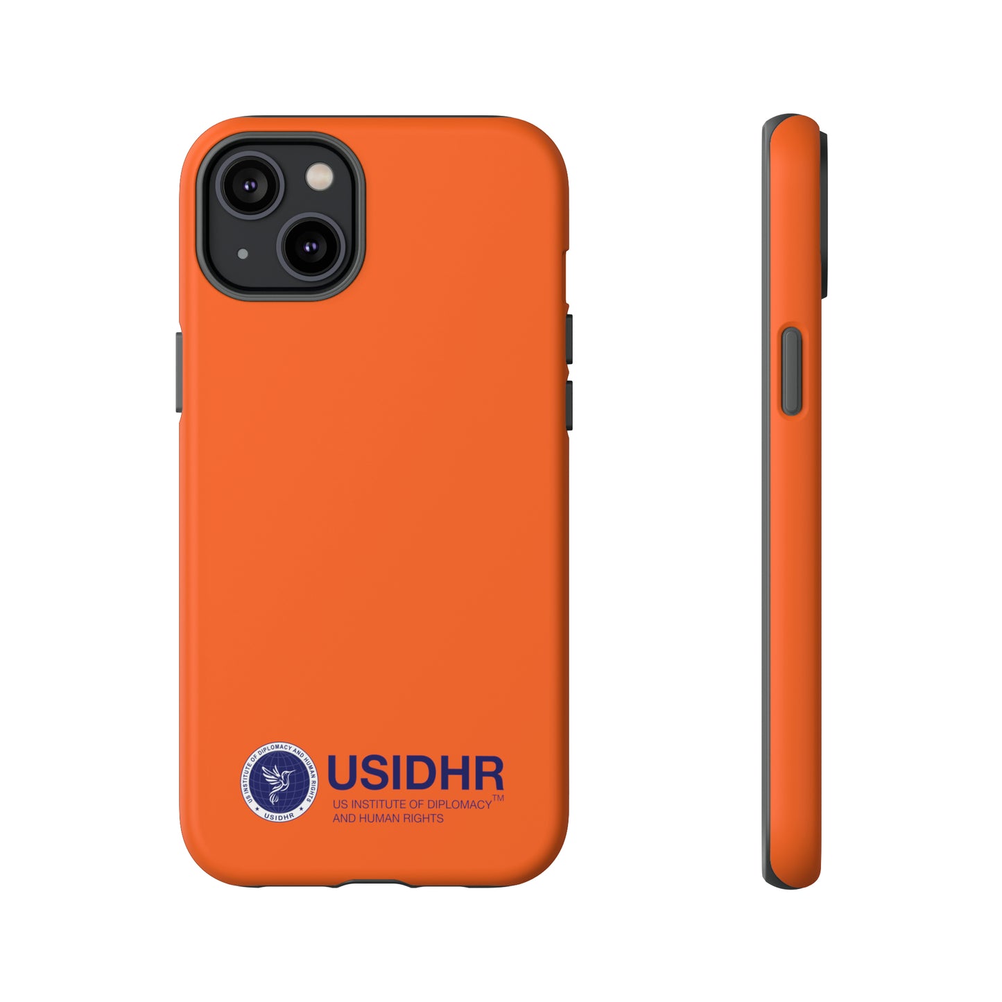 Orange USIDHR Phone Case (compatible with iPhone, Samsung, Google models)