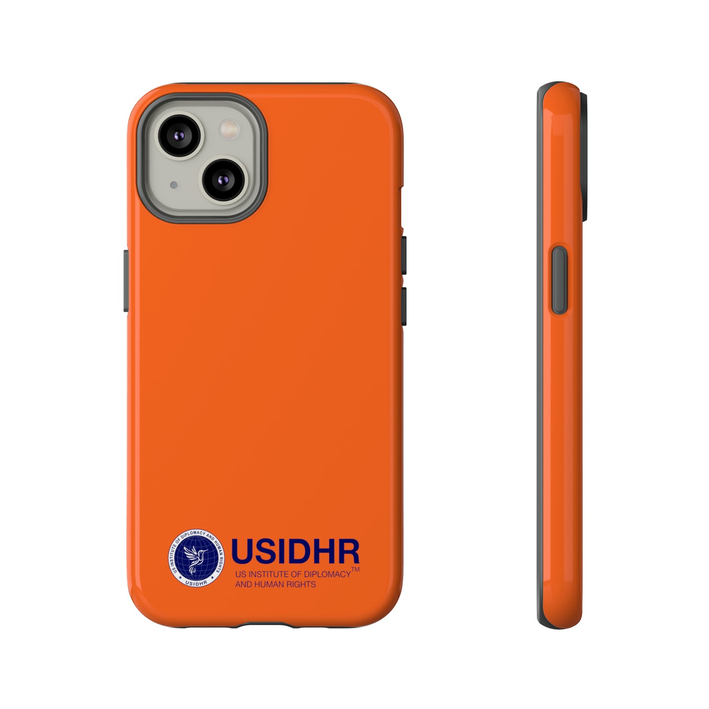 Orange USIDHR Phone Case (compatible with iPhone, Samsung, Google models)