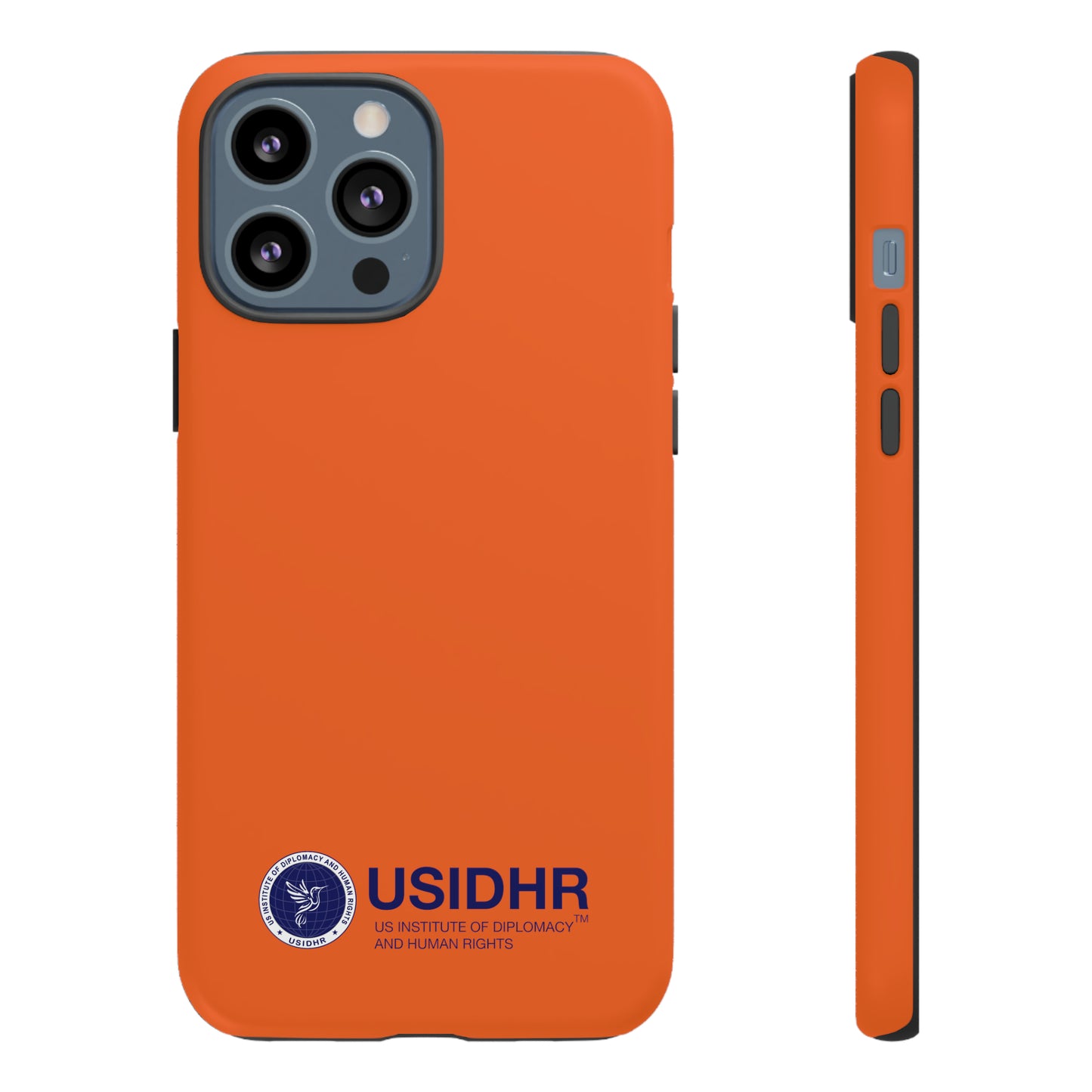 Orange USIDHR Phone Case (compatible with iPhone, Samsung, Google models)