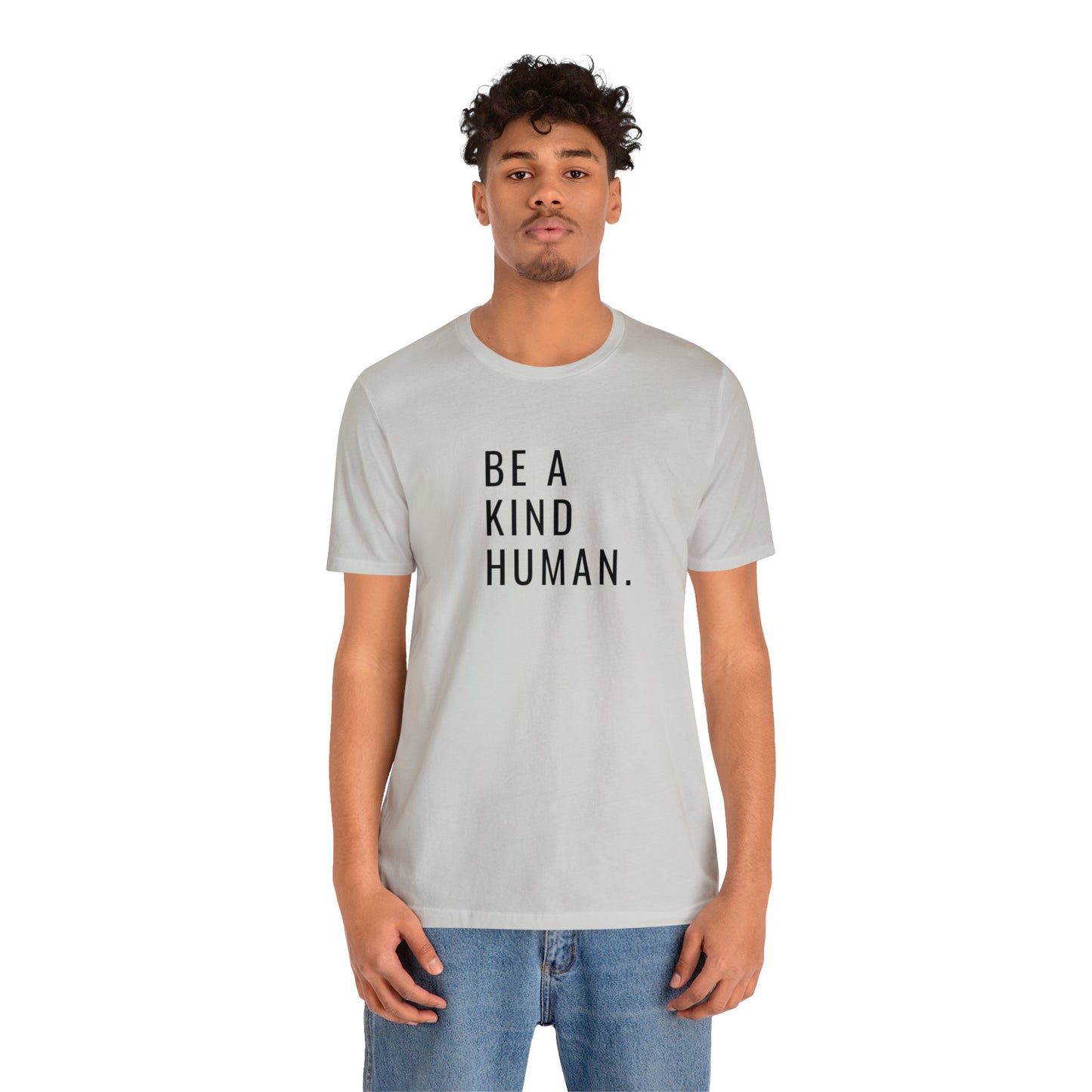 'Be a Kind Human' Unisex Cotton T-shirt - Human Rights Fighter Collection