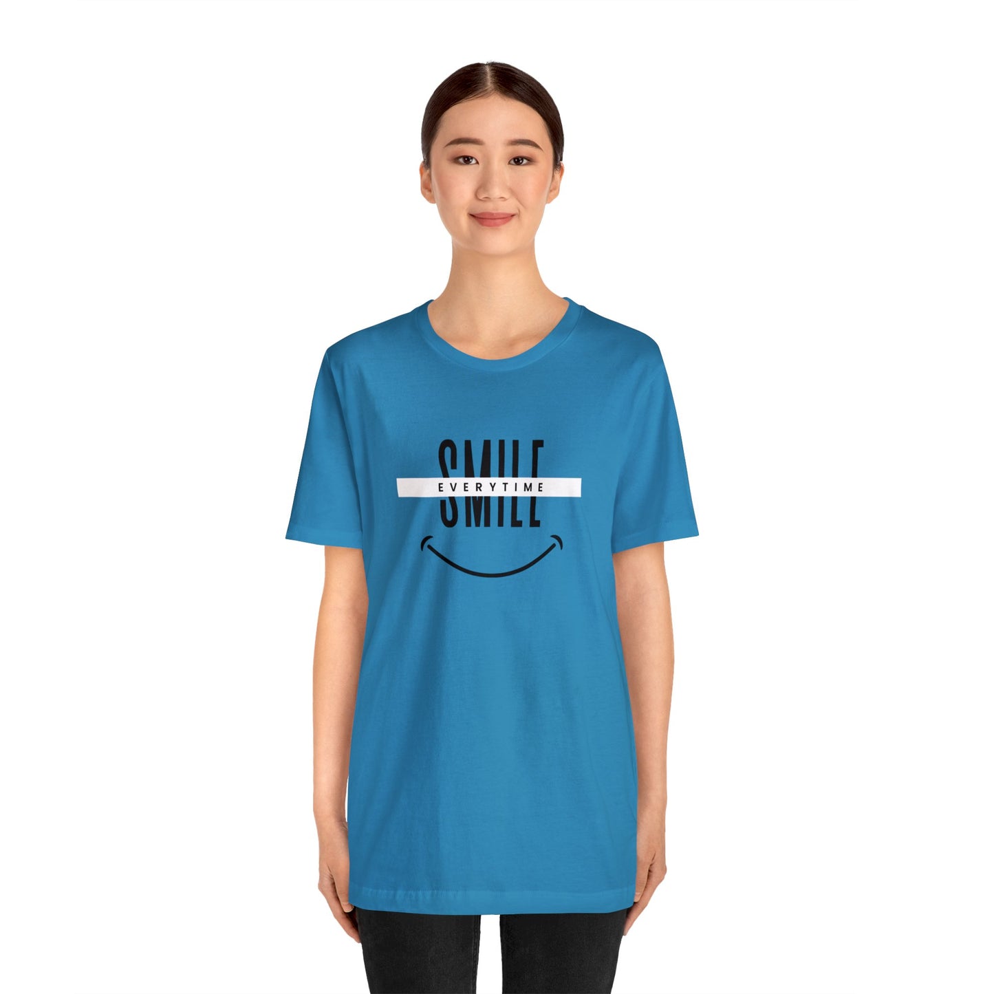 'Smile Everytime' Unisex Cotton T-shirt - Human Rights Fighter Collection