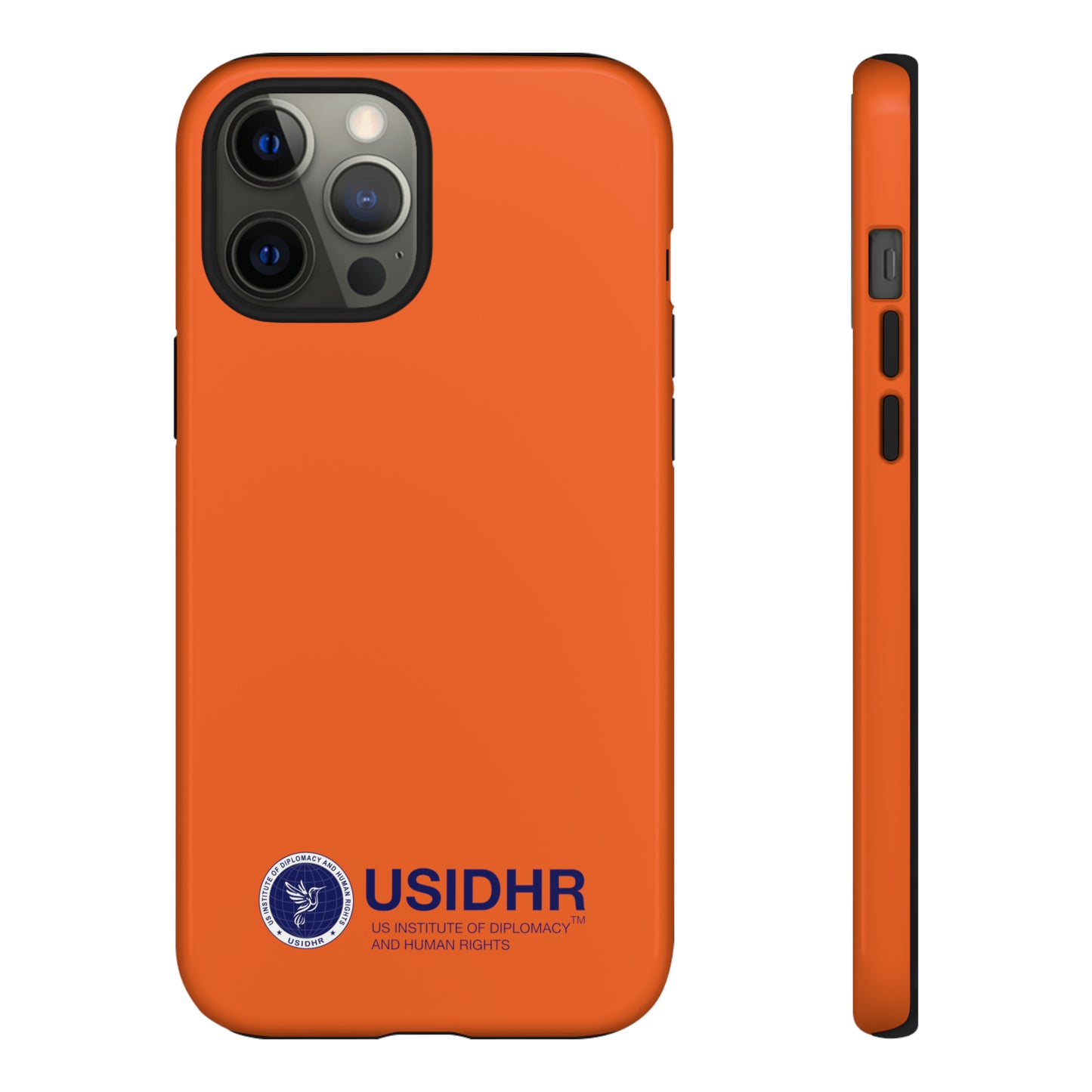 Orange USIDHR Phone Case (compatible with iPhone, Samsung, Google models)