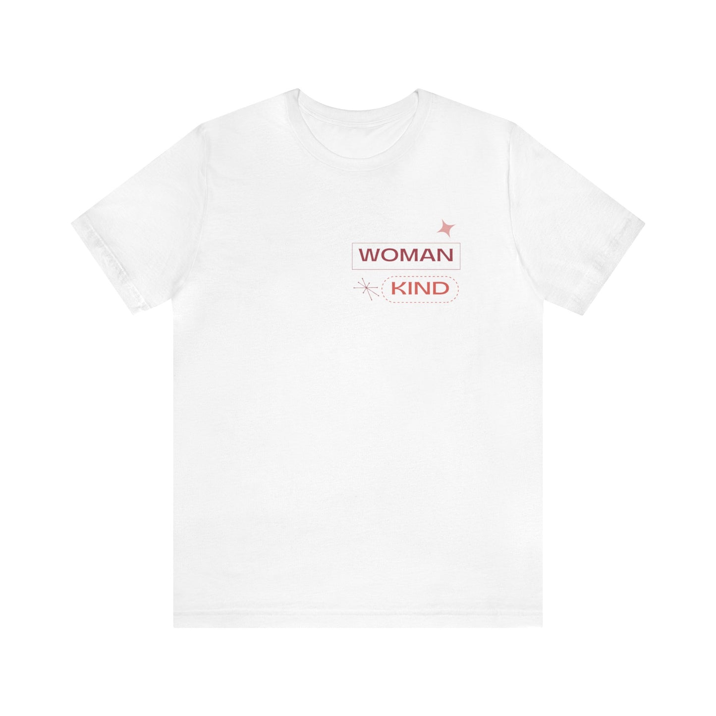 'Woman Kind' Short Sleeve T-shirt - LOVE Women Collection