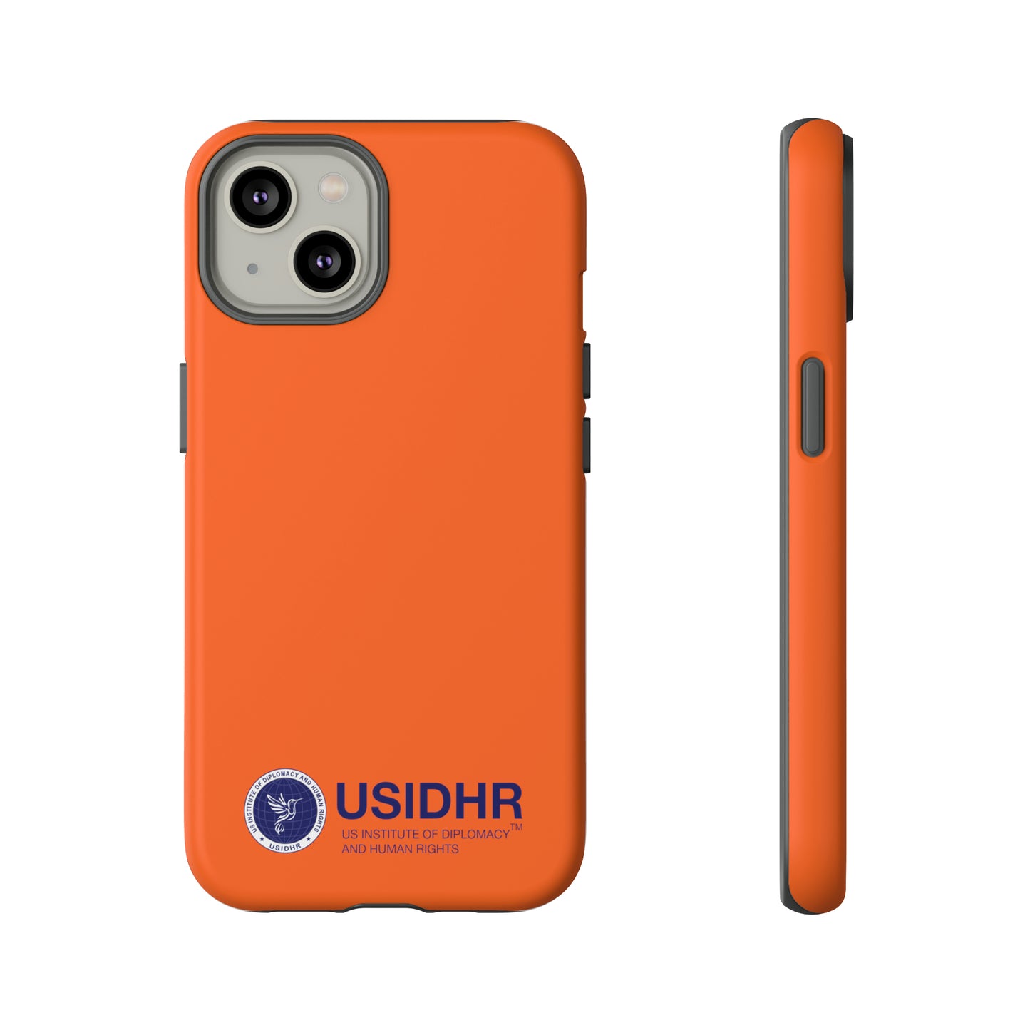 Orange USIDHR Phone Case (compatible with iPhone, Samsung, Google models)