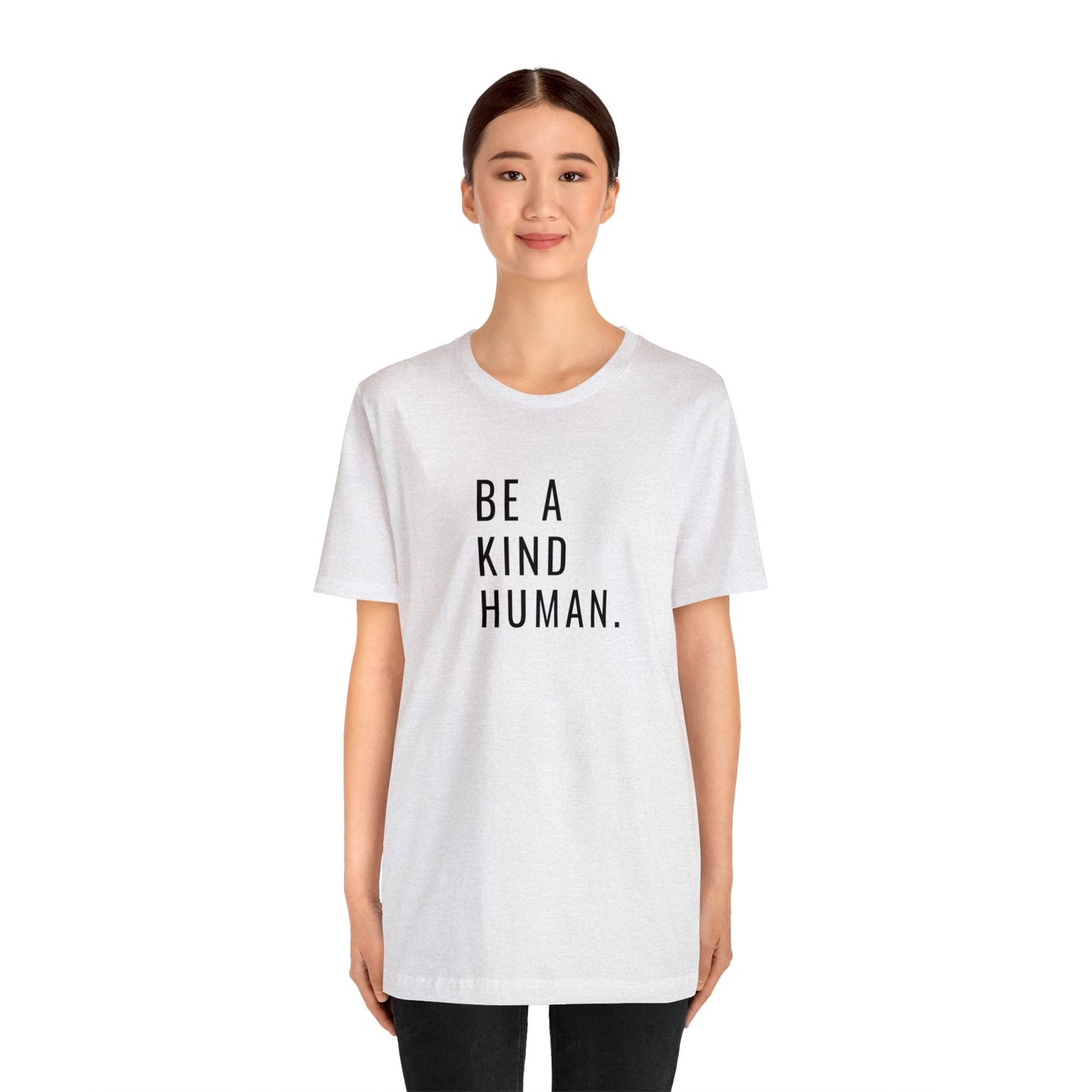 'Be a Kind Human' Unisex Cotton T-shirt - Human Rights Fighter Collection