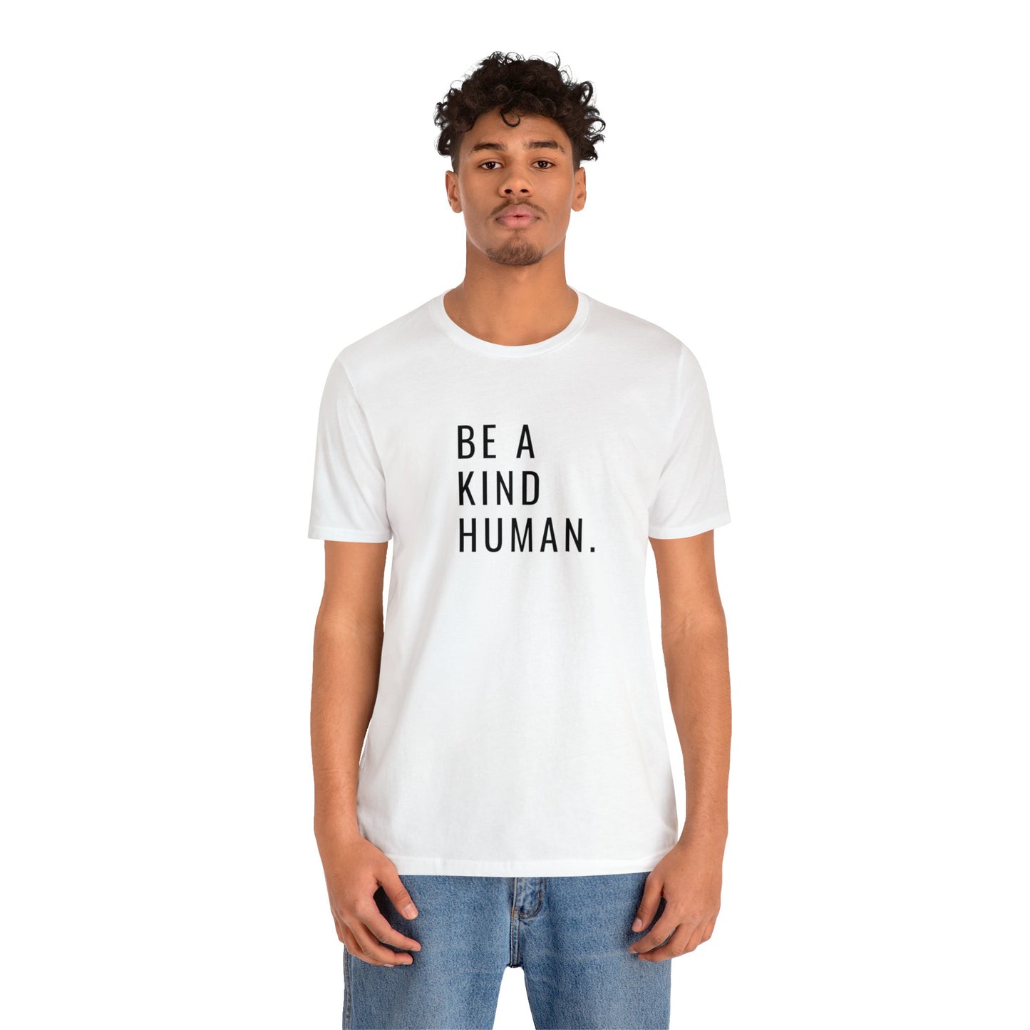 'Be a Kind Human' Unisex Cotton T-shirt - Human Rights Fighter Collection