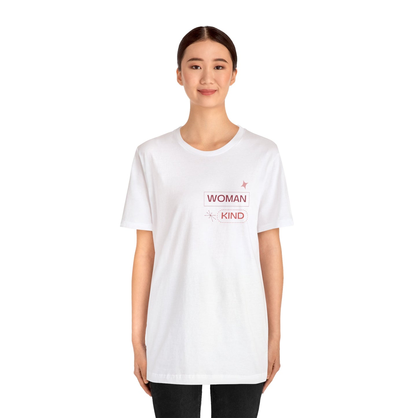 'Woman Kind' Short Sleeve T-shirt - LOVE Women Collection