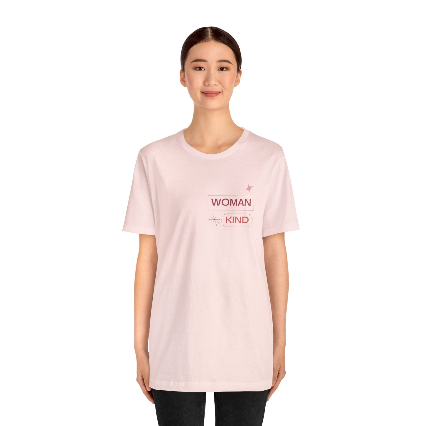 'Woman Kind' Short Sleeve T-shirt - LOVE Women Collection